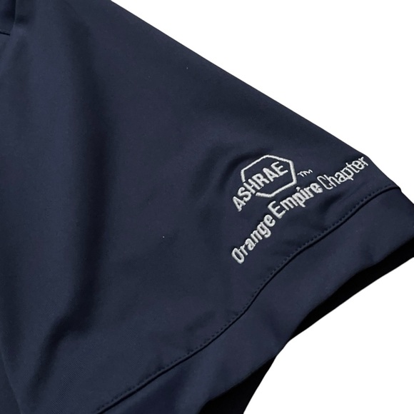 William Murray Polo Shirt Mens Size M Short Sleeve Performance Golf Stretch Blue - Picture 4 of 6